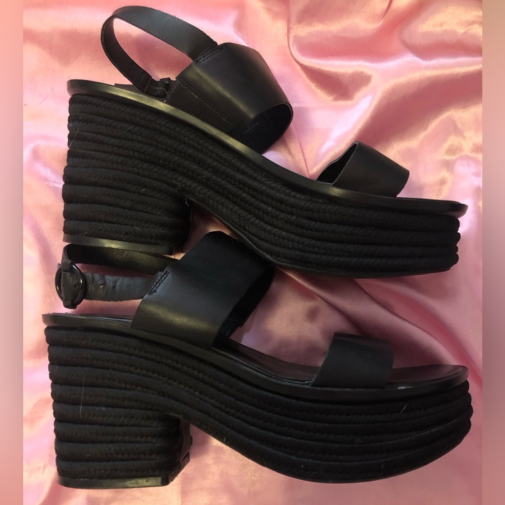 Guess Summer Platform Heels Size 10